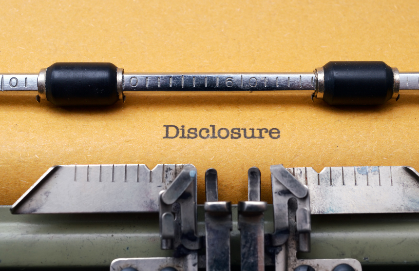 About Me: Considering Disclosure